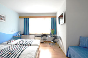 Tripple Room at Hotel Vezia - Lugano